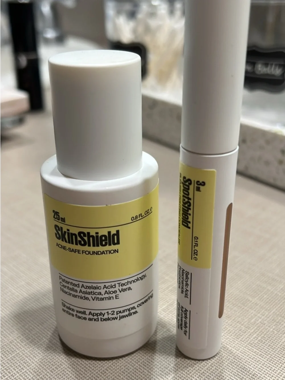 Acne-Safe Foundation SkinsShield